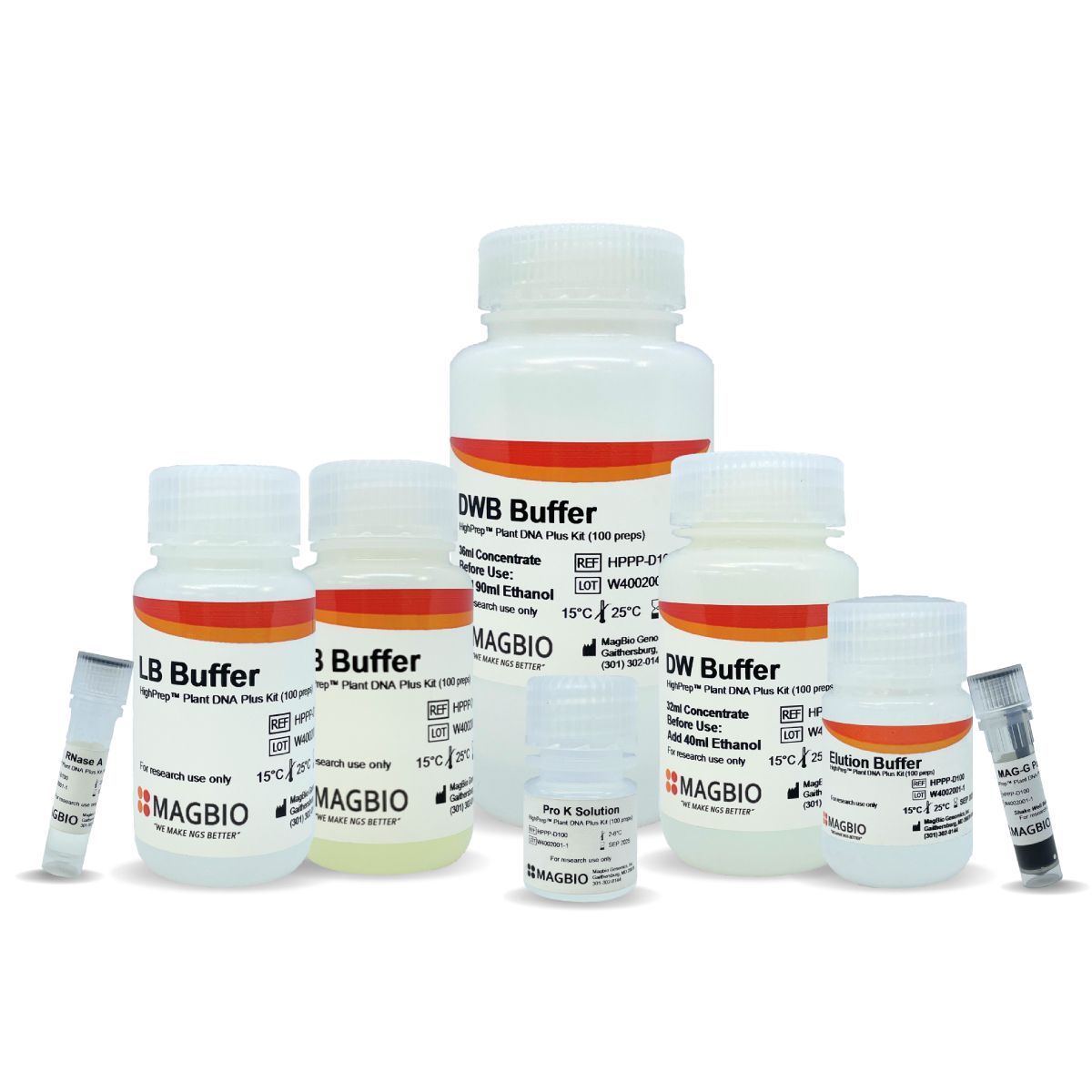 HighPrep Plant DNA Plus Kit (DNA Extraction)